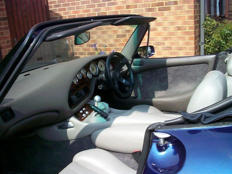 TVR , Griffith , 500, interior, cabin, dashboard  